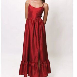 Hutch Carmichael Dress in Brick Size XL